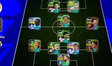 CONTA EFOOTBALL FORTE | 3196 FORÇA | HANSI FLICK + MOURINHO + AMORIM