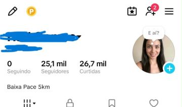 CONTA TIKTOK 25K LIVE CELL - LINK BIO ( SEG. REAIS)