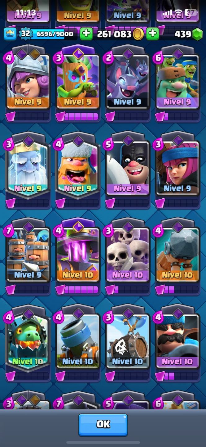 Conta de Clash Royale Básica
