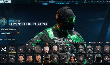 CONTA CALL OF DUTY: WARZONE / BLACK OPS 7 PRESTÍGIO 4 | RANK PLATINA