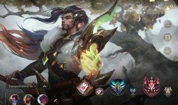 Conta wild rift nível 212