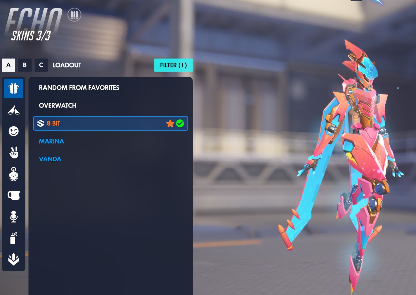 +30 SKINS, 2019 ALL-STAR MERCY, 1100 OVERWATCH COINS, FESTIVE KIRIKO, 8BIT