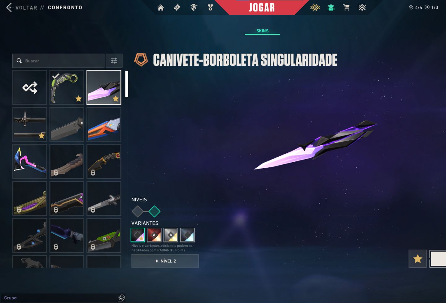 CONTA FULL ACESSO VALORANT + SKINS