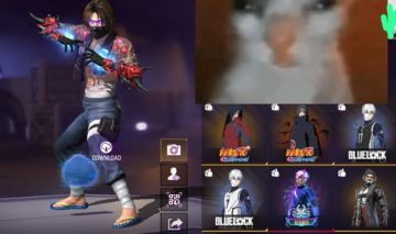Conta de free fire antiga, contem varios passes e várias skins pra combinação.