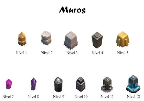 MELHORIA DE MUROS(CLASH OF CLANS)