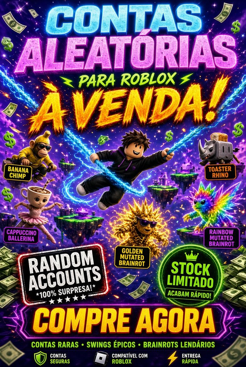 Vendece conta de Swing Obby para Brainrots! Nova