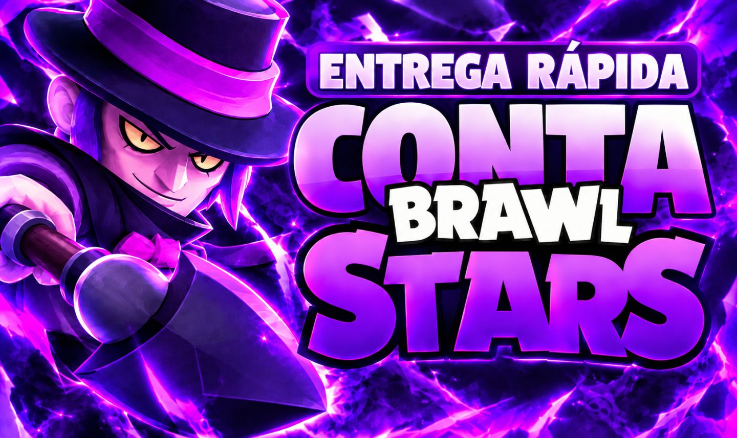 CONTA BRAWL STARS | RARA | ANTIGA | 30 MIL TROFÉUS | 72 BRAWLERS | 164 SKINS