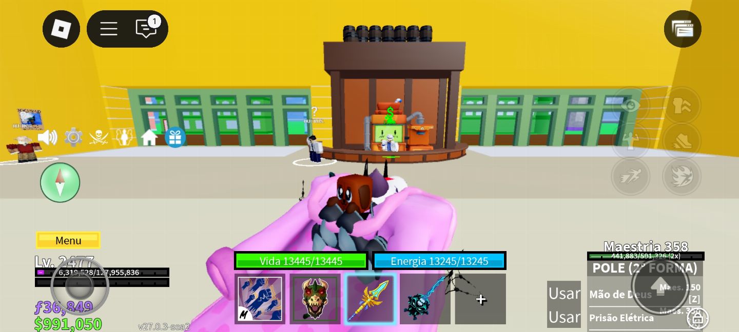 ROBLOX E RARA DE BLOX FRUIT COM ITENS ANTIGOS ( PROMOÇÃO )