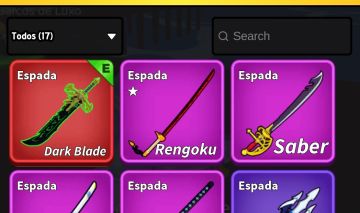 Conta Roblox muito boa com várias skins e frutas permanentes no blox fruits