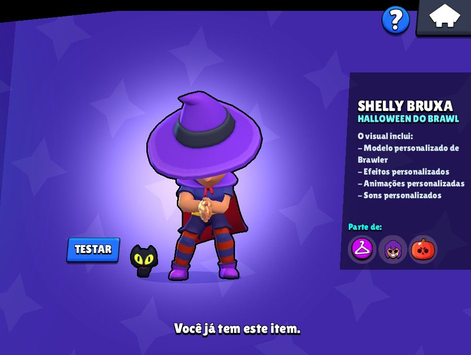 CONTA BRAWL STARS 2019 | 106 BRAWLERS NÍVEL 11 | SKINS EXCLUSIVAS | + 400 SKINS