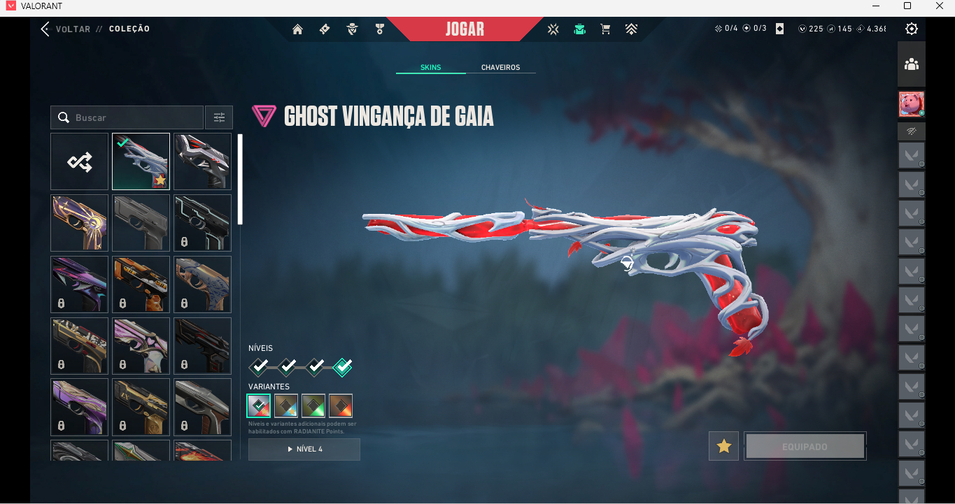 Conta Valorant, FULL ACESSO(PREÇO NEGÓCIAVEL)