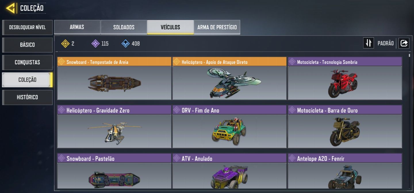 Conta CoD mobile mais rara do jogo e cheios de itens lendarios.