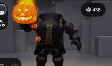 Conta Headless, e Korblox (400k gastos.