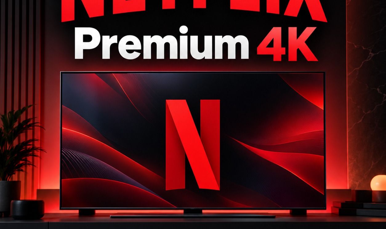 Netflix Premium 4K | Perfil privado | 30 dias | 1 dispositivo