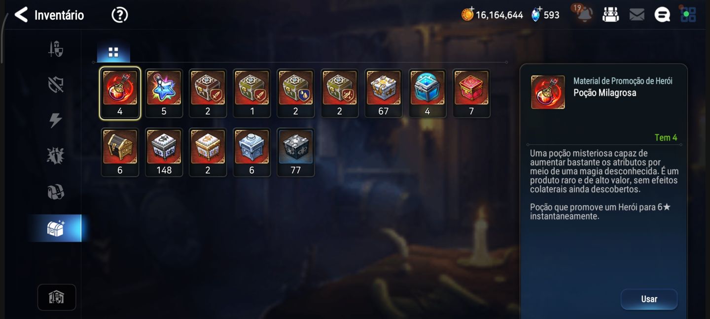 Epic seven conta top com muitos ML!