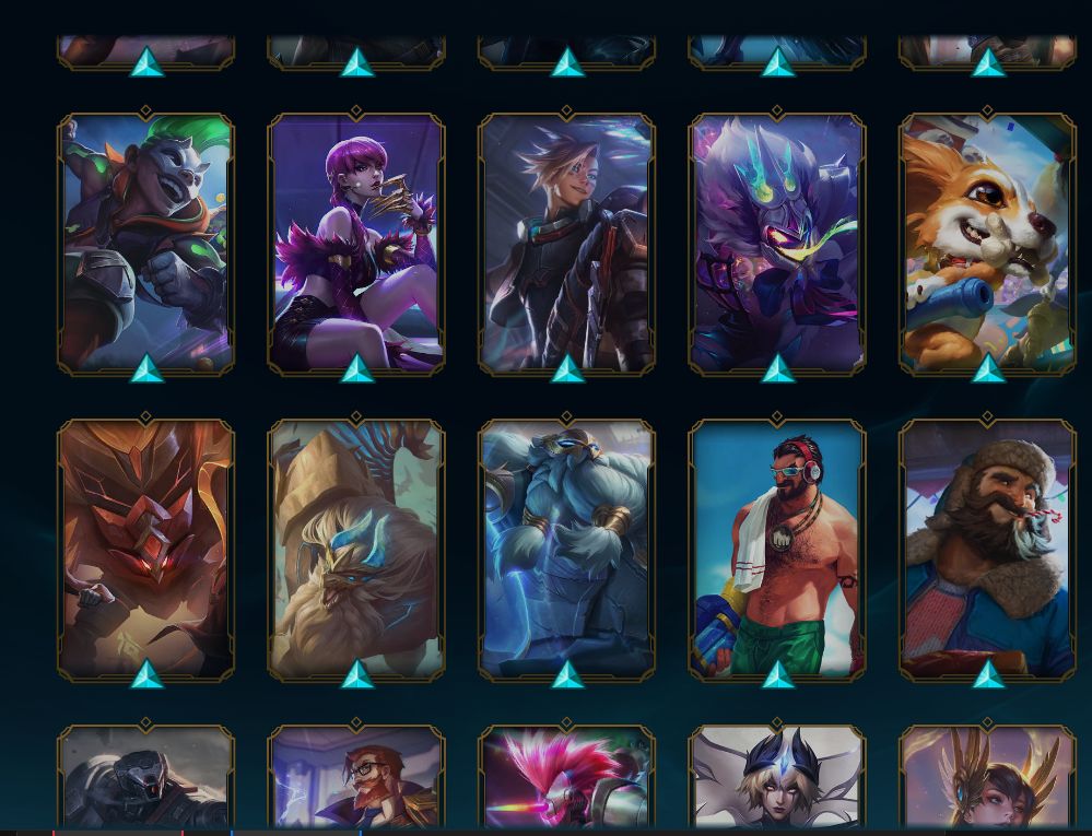 CONTA DE LOL COM SKINS FULL ACESSO, 234 SKINS E TODOS OS CAMPEOES.