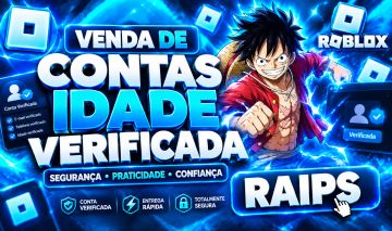 ROBLOX - Contas Idade Verificada+ Robux + Chat Voz [Entrega Rápida]