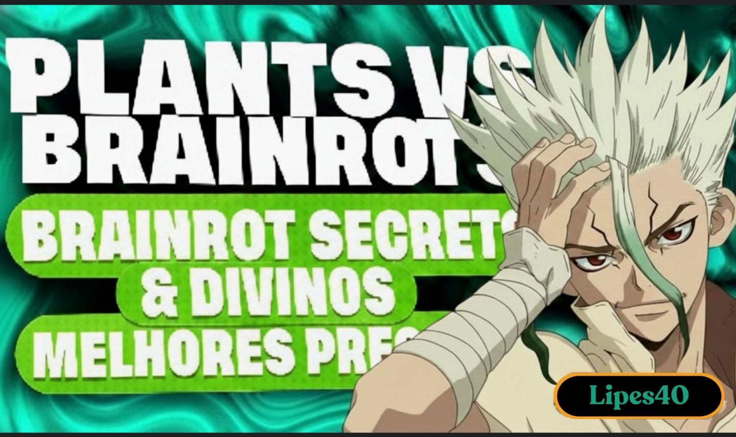 PLANTAS VS BRAINROTS | PLANTAS E BRAINROTS SECRETOS E LIMITADOS!!!
