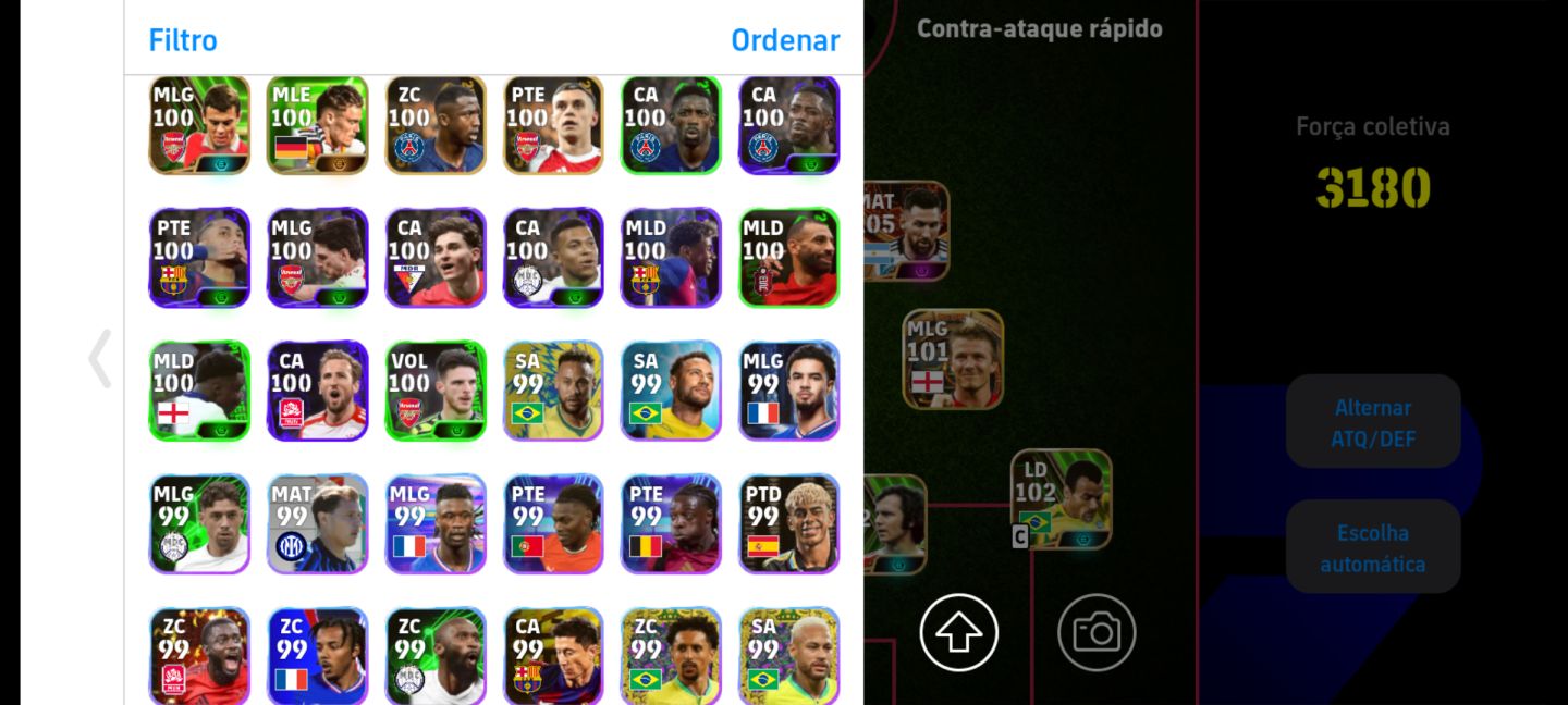 Conta de efootball Messi big time.