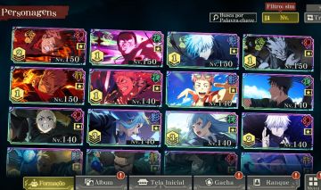 Conta JJK Parede 12 Limitados 19.000 Cubos End game MUITO BEM UPADA