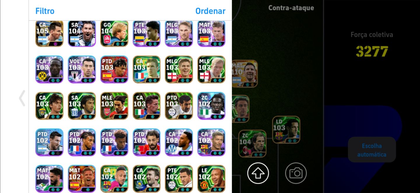 CONTA INSANA COM NOVO MESSI 110 + MATTHÄUS 107 + BUFFON 108!