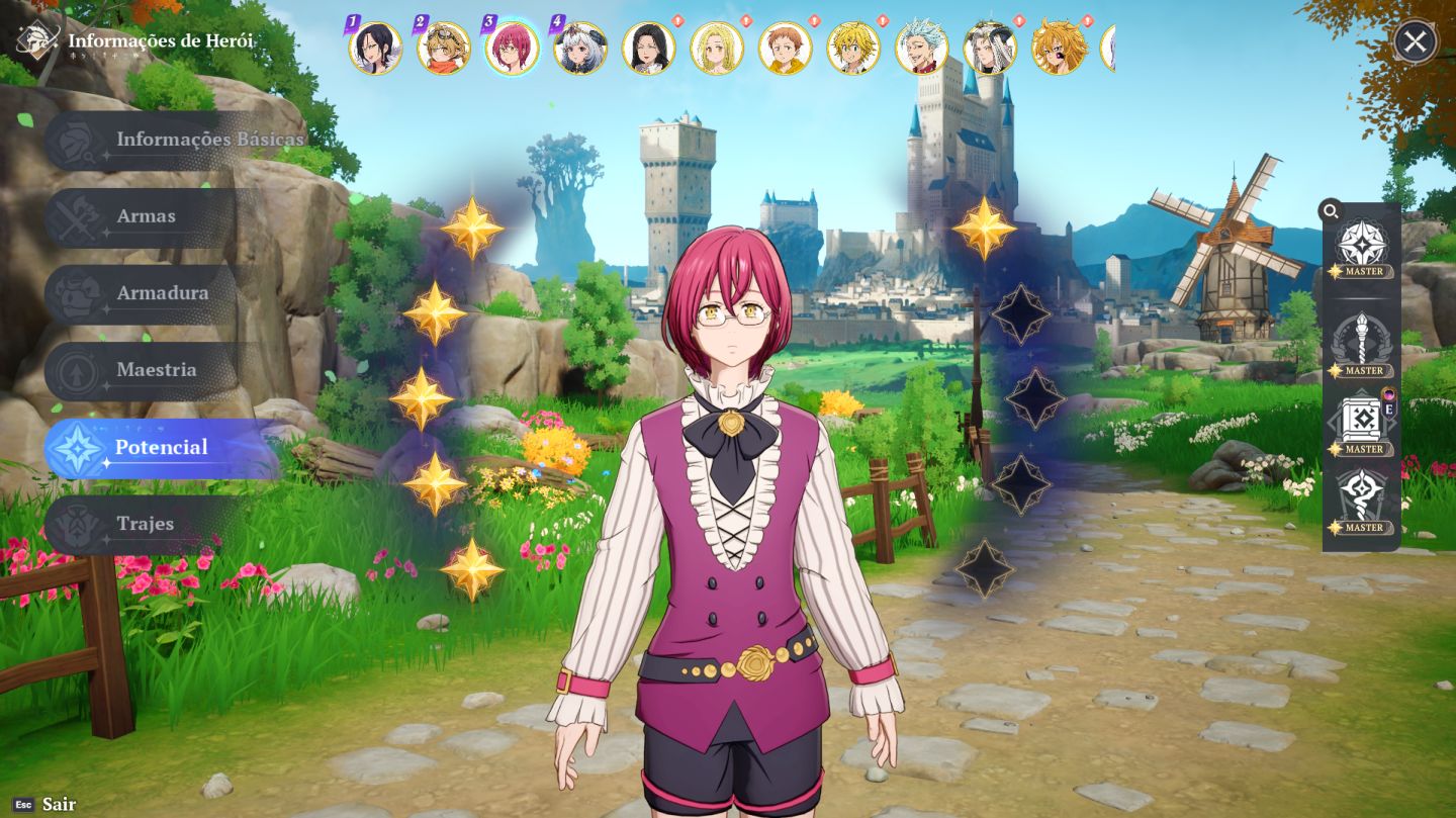 The Seven Deadly Sins Origin (CONTA AMERICA)
