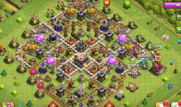 Conta Clash Of Clans CV 11 bem Upada
