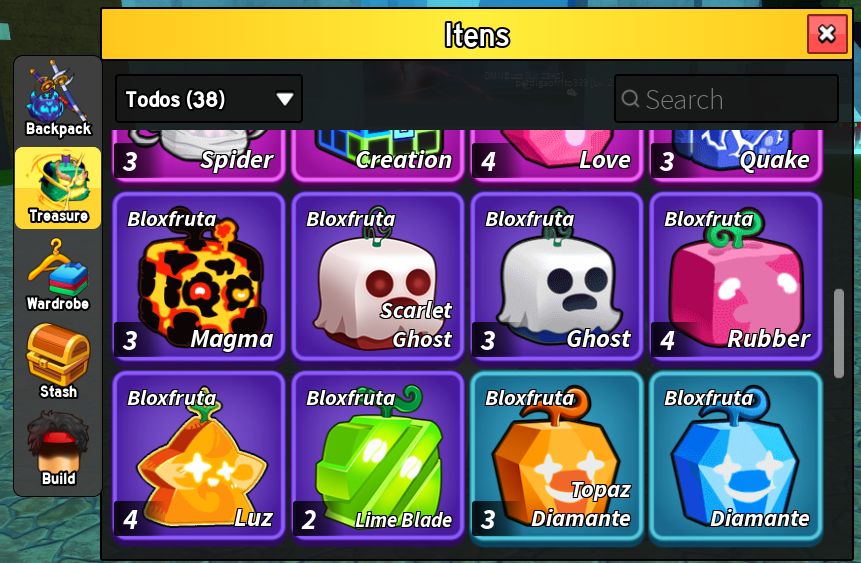TITLE PIRATE KING E BALDIE | 12 PERMS | TODAS AS CORES DA RUMBLE | 1B BELLY