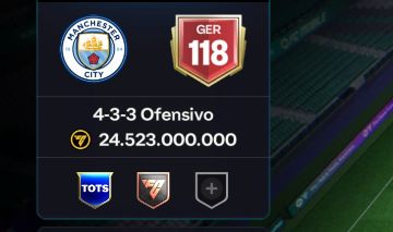 CONTAS EA FC (FIFA MOBILE) GER 118
