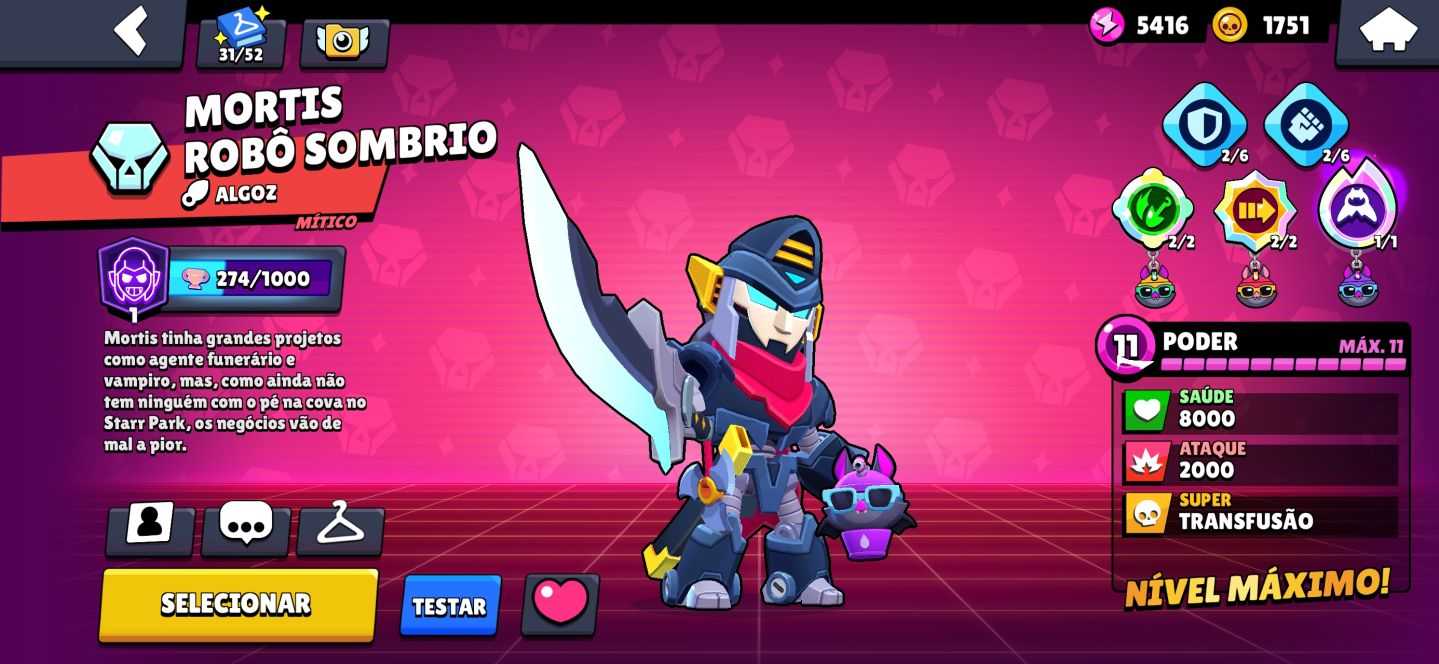 Conta de Brawl stars com ótimo preço!!