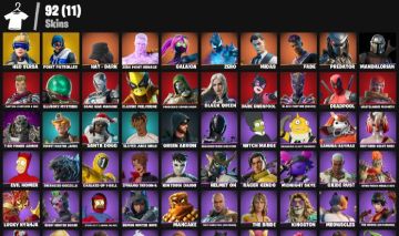 CONTA COM MAIS DE 90 SKINS, PASSE DO MIDAS,NEOVERSA,SKINS MARVEL E MUITAS COISAS