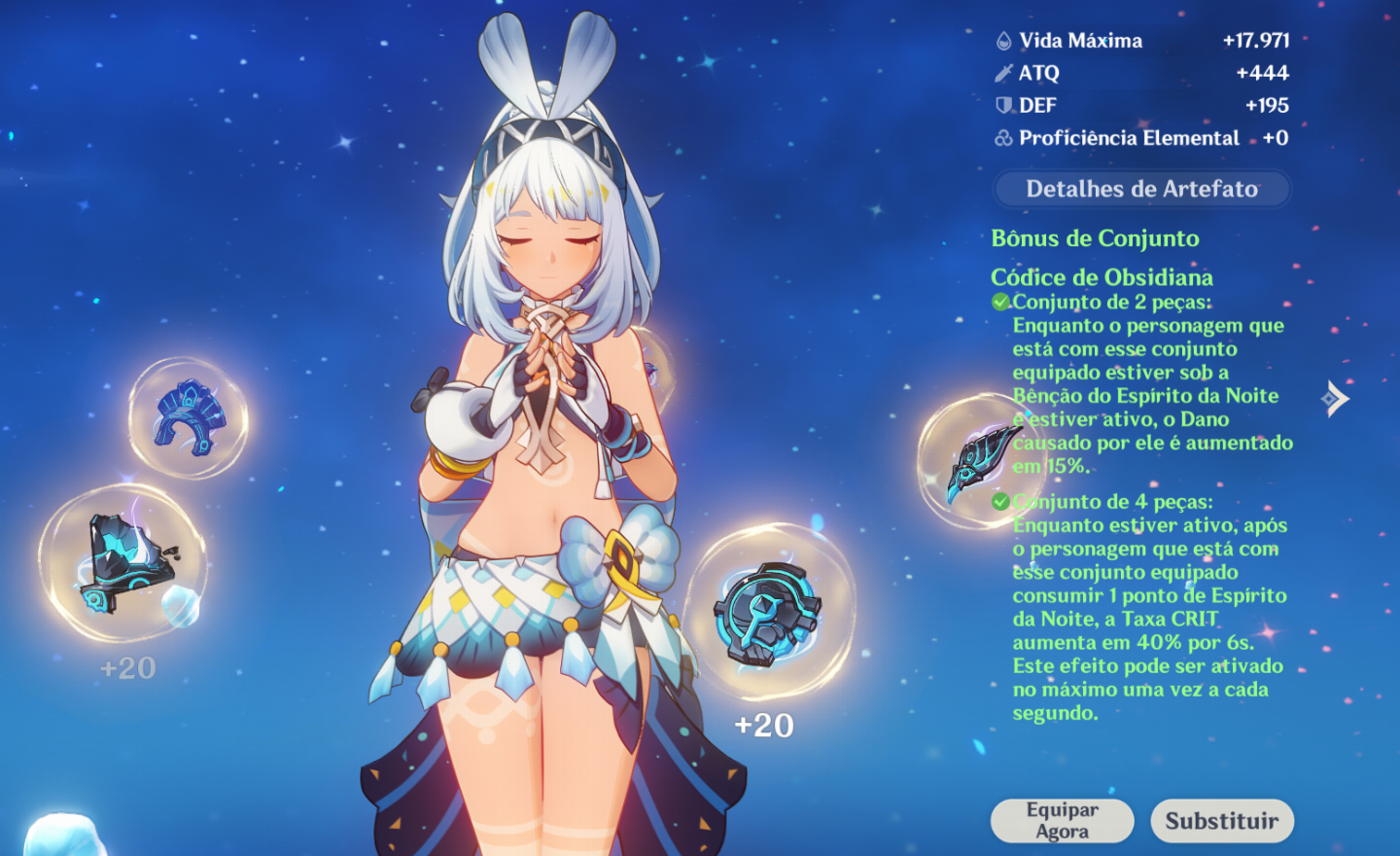 CONTA COM FURINA, MUALANI E OUTROS T5 (SERVIDOR EUROPE)