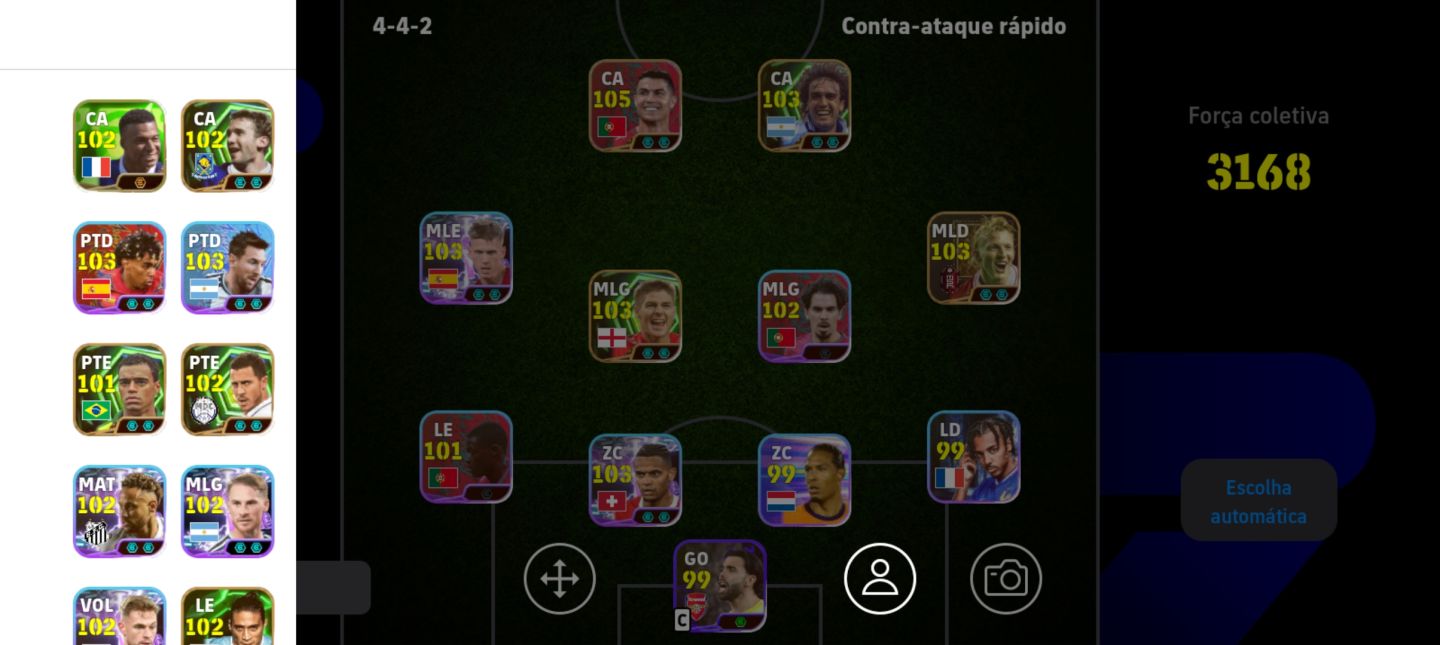 Conta com ney blitz e ney da última copa pack de Portugal e mais