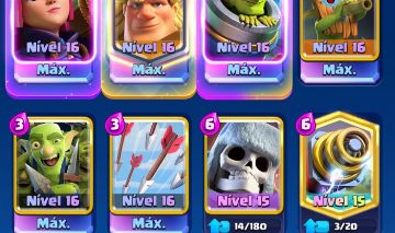 Clash Royale, Conta NIVEL 15 com todas as cartas