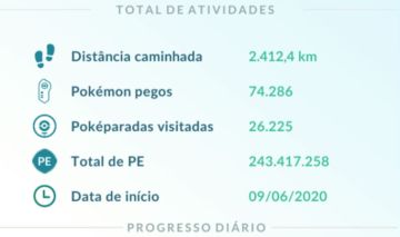 1 Conta Pokémon Go LV.76