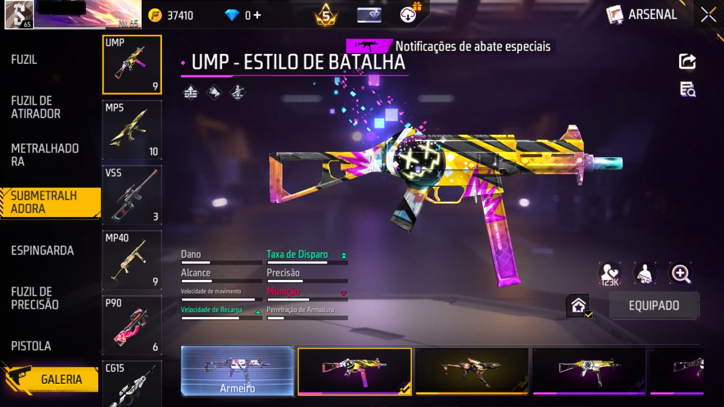 PRIME 5 | UMP ATT 2X VEL | XM8 ATT 1X VEL | 1 PUNHO | ANGELICAL VERDE | NAGI