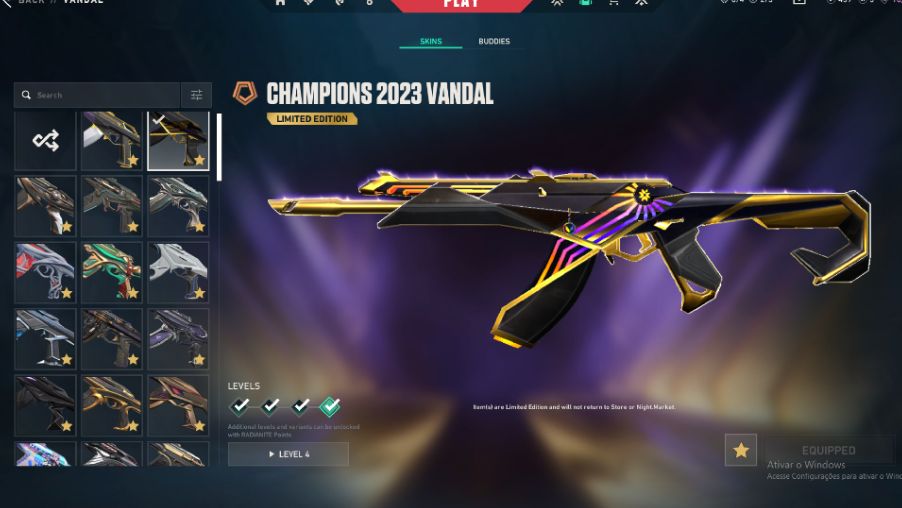 CONTA CHAMPIONS VALORANT COM 5500 GASTOS!!