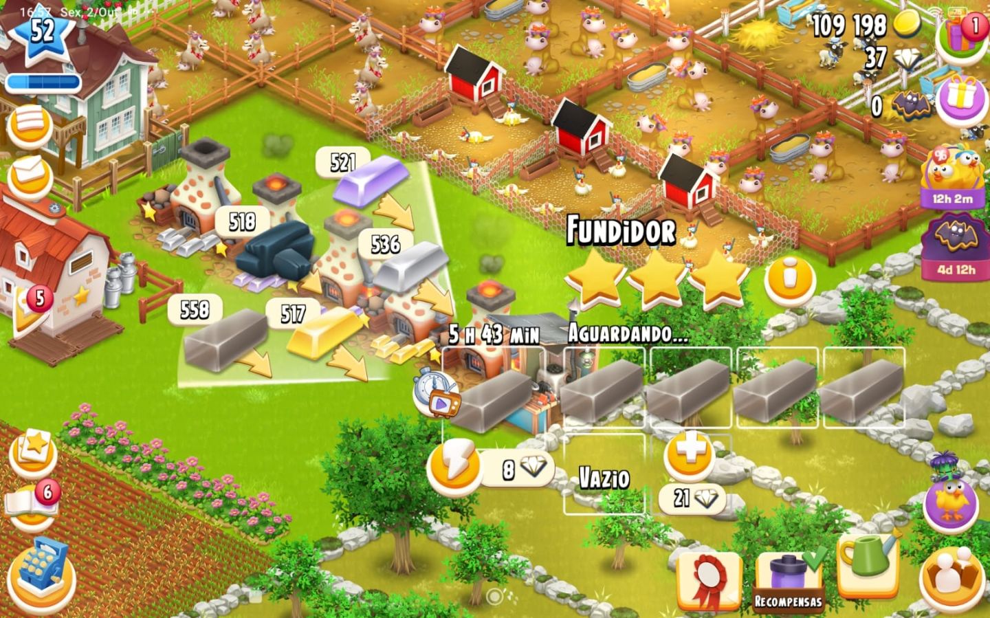 CONTAS HAY DAY SUPORTE
