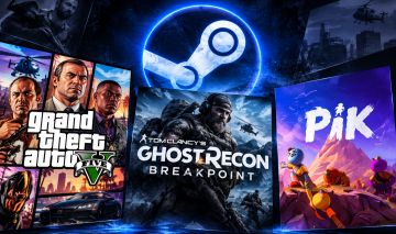 CONTA STEAM PROMOÇÃO COM 3 JOGOS(GTA 5 COM WHITE SHARK CARD E MAIS) PROMOÇÃO