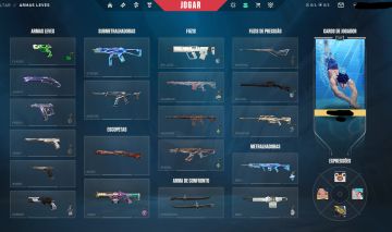 Conta Valorant/Lol/Lor muitas skins em ambos os jogos e muito lvl