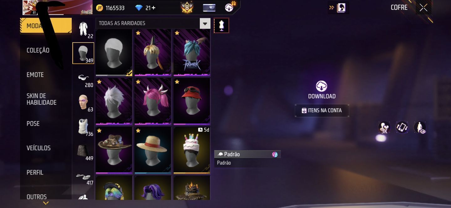 CONTA VÁRIOS PASSE ANTIGO RAGNAROK! ANGELICAL! PRIME 8 RARÍSSIMA OFERTA ÚNICA!!