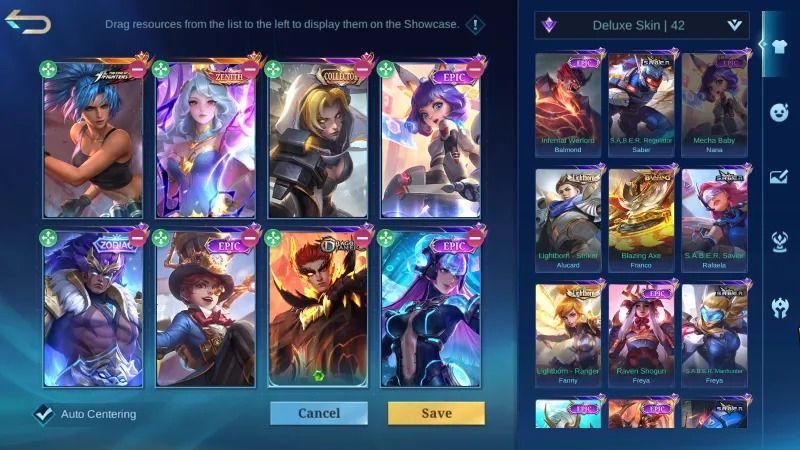 ZENITH VEXANA e 327 SKINS