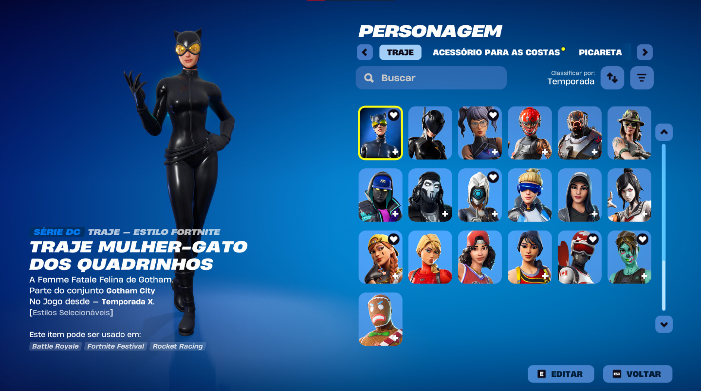 Conta fortnite primeiro dono