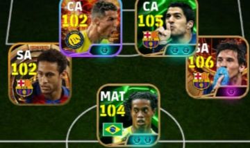 CONTA EFOOTBALL RARA! NEY ANTIGO + R10 DA COPA + 3 VERSÕES DO MESSI + CR7 E+++++