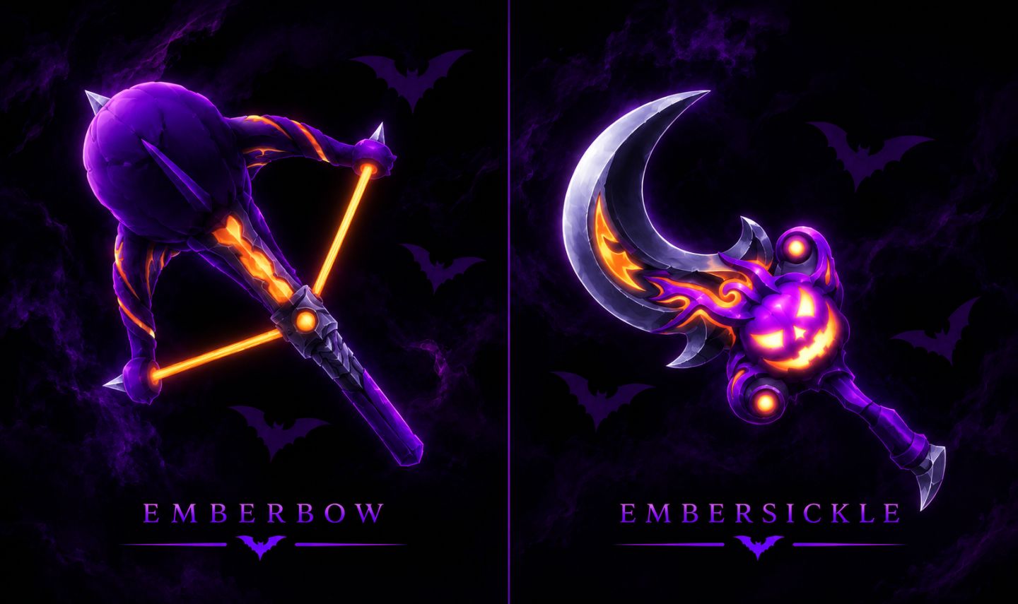 [MM2] - EVENTO DE HALLOWEEN MM2 - EMBERBOW, EMBERSICKLE, EMBERSCYTHE NO PREÇO!!