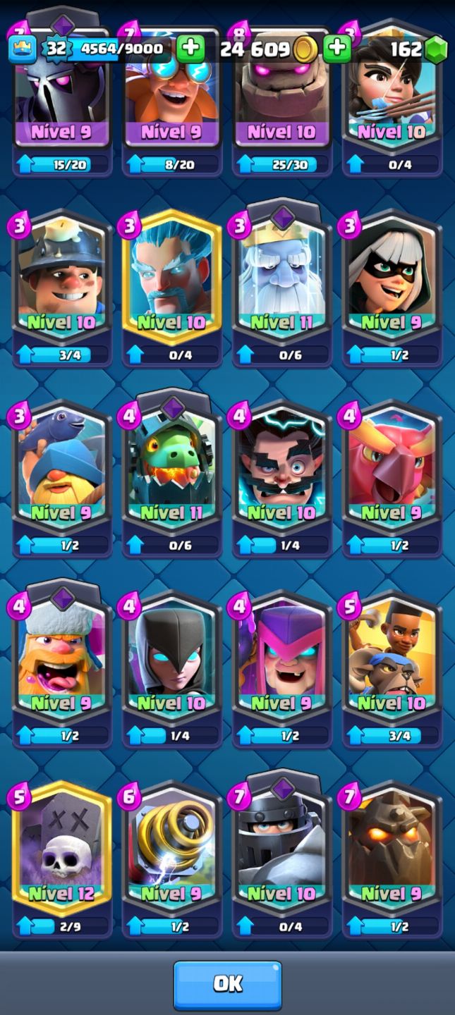 [NOVA CONTA UPADA] CONTA CLASH ROYALE | CONTA FULL ACESSO - PERMANENTE