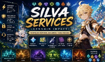 Genshin Impact Serviços Premium | Up, Farm e Exploração 100%