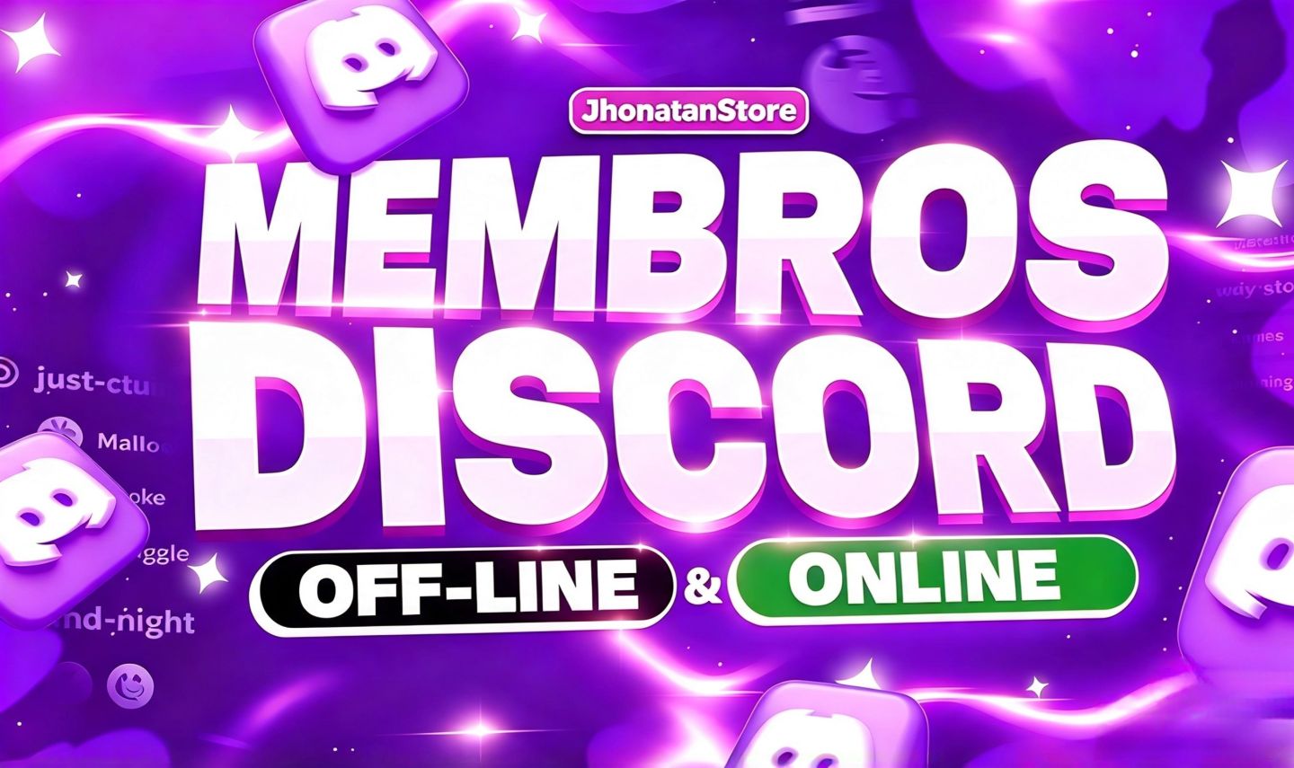 Membros Discord!!/ Melhor Preço do Site