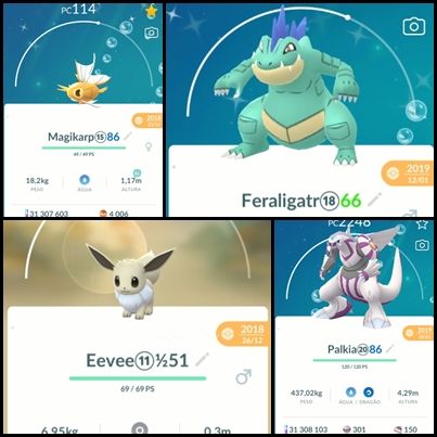 Conta TOOP Pokemon GO Lv.75 c/XP para o 80 (Lv.Maximo) e Sobra.