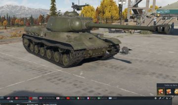 Conta War Thunder, IS-2 mod 1944 + Jumbo 5.7 + IS-1 - EUA e URSS Desenvolvidas
